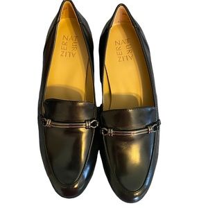 Naturalizer Naples black heeled loafers